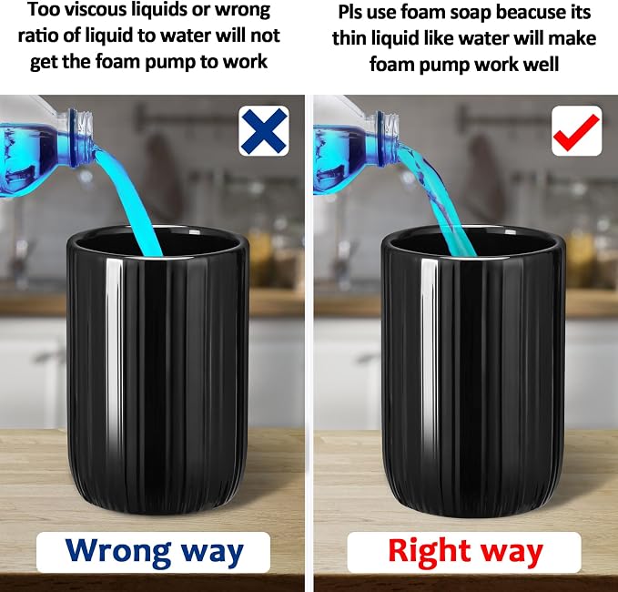 Soap Foaming Dispenser Ceramic - Image 6