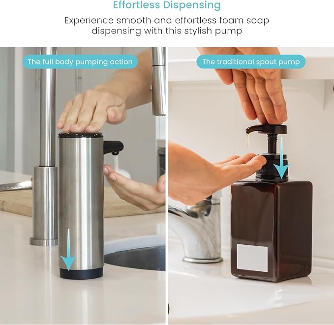 Home Zone Living Foaming Hand Soap Dispenser - Image 3