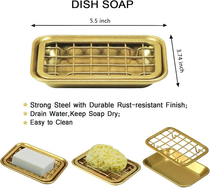 SheeChung 6Pcs Mason Jars Bathroom Accessories Set Complete - Image 7