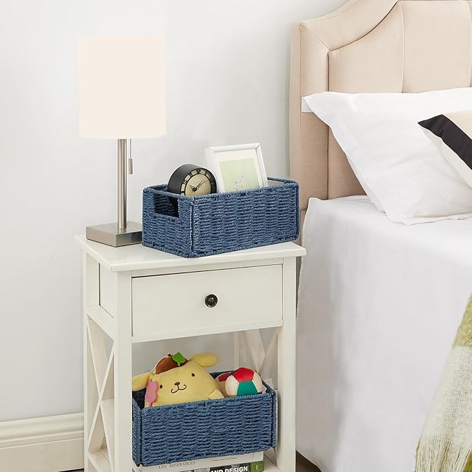 Vagusicc Wicker Storage Basket, Small Storage Baskets - Image 4