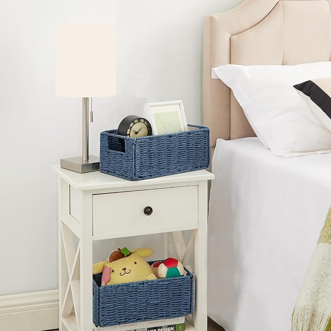 Vagusicc Wicker Storage Basket, Small Storage Baskets - Image 4