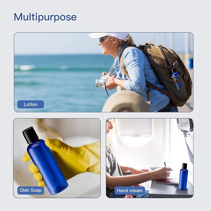 Travel Bottles for Toiletries 3.4 oz - Image 3
