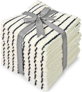Jacquotha Striped Cotton Washcloths 12 Pack, 13” x 13” by Jacquotha
