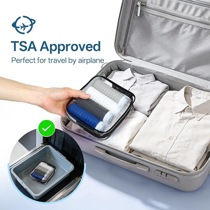 Travel Bottles for Toiletries, TSA Approved Travel Size Containers, Leak Proof - Image 7