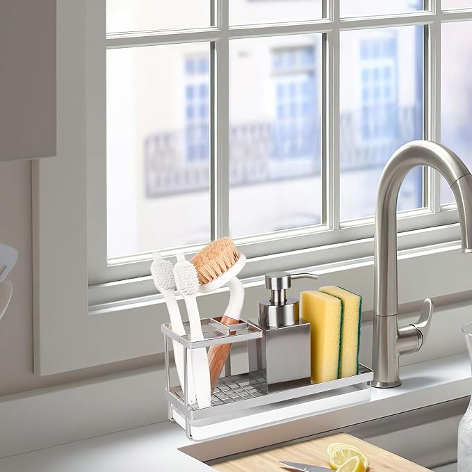 Toothbrush Holders for Bathrooms, Stainless Steel Tooth Brushing Holder - Image 7
