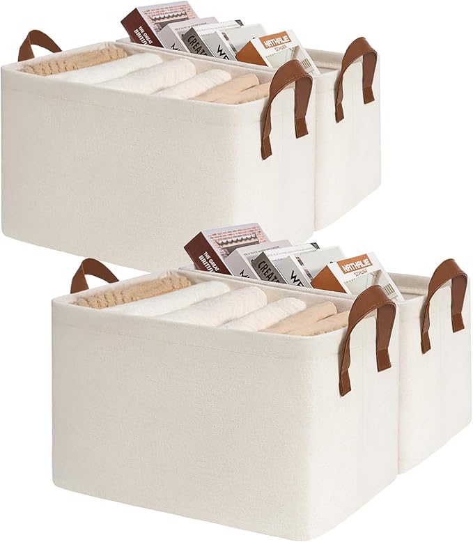 CHICVITA Closet Storage Bins Storage Baskets by CHICVITA