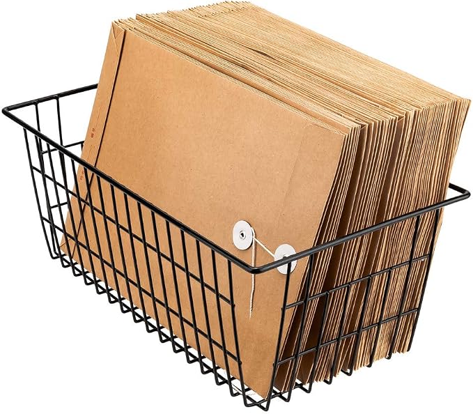 SANNO Freezer Wire Baskets, Refrigerator Freezer Baskets Wire Metal Storage - Image 6