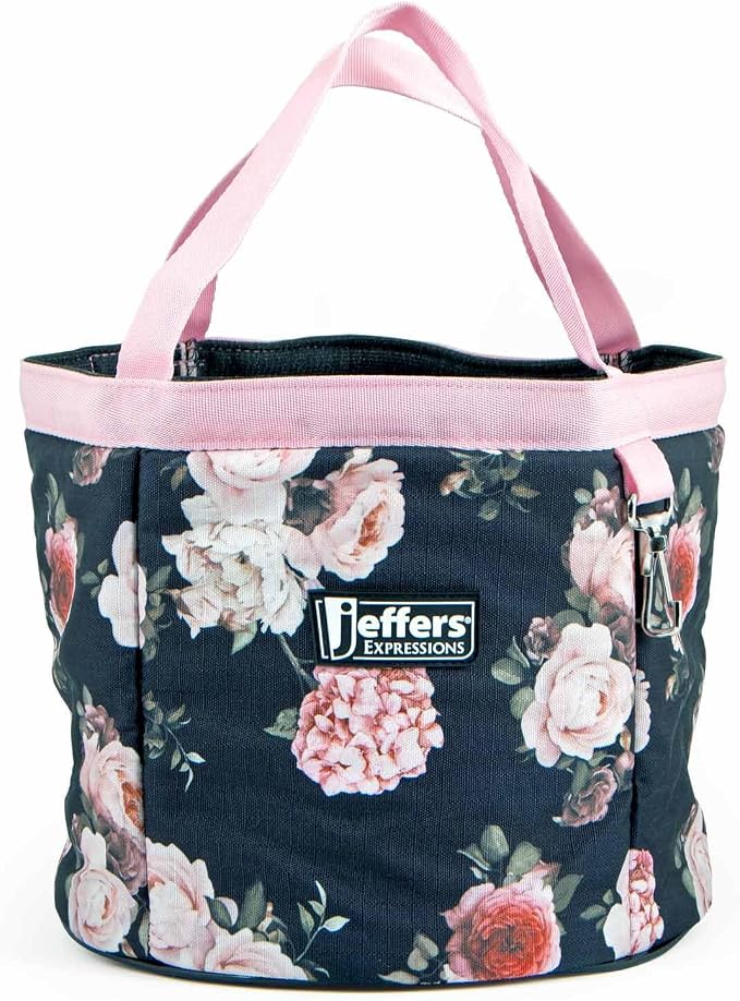 Jeffers Expression Grooming Tote Caddy, Rose Garden- Durable Ripstop Organizer by Jeffers
