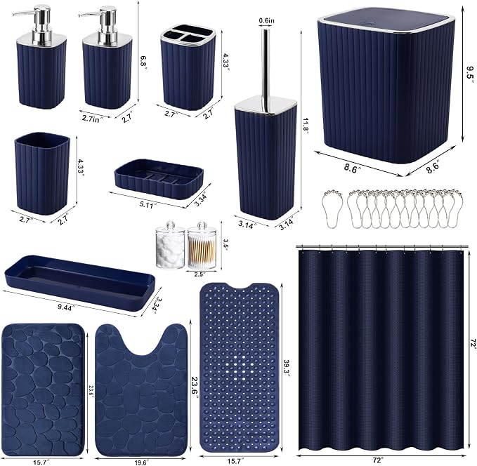 26PC Bathroom Accessories Set - Image 2