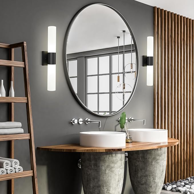 Kalium Bathroom Wall Sconce Fixture, 21 Inch Modern Vanity Lights - Image 2