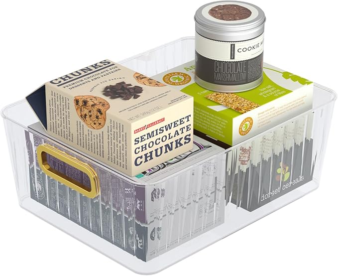 6 Packs Plastic Storage Organizer Bins - Image 7