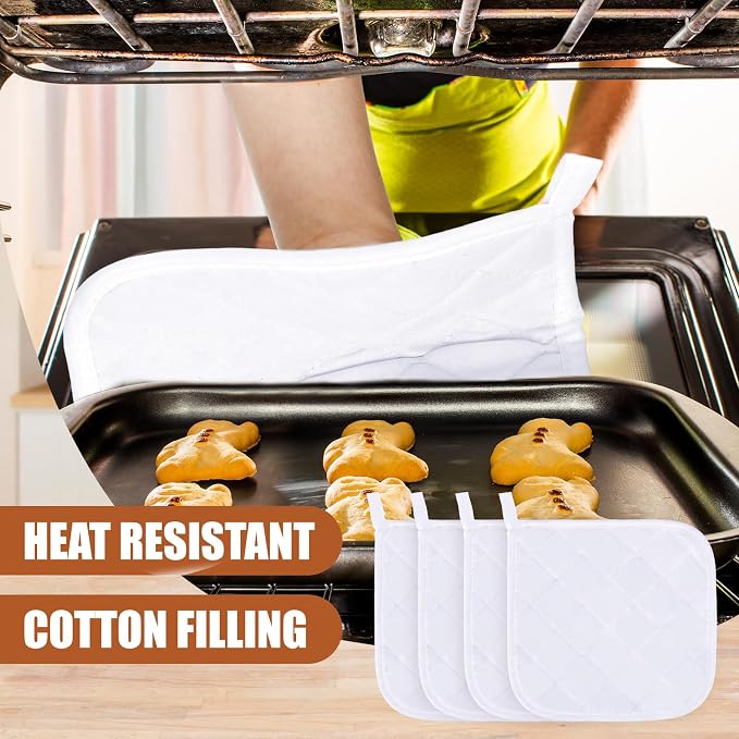 Uiifan 30 Pieces Cotton Pot Holders - Image 7
