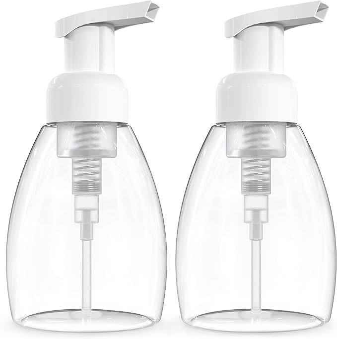 BRIGHTFROM Foaming Soap Dispenser Pump Bottles, BPA Free Empty Refillable by BRIGHTFROM