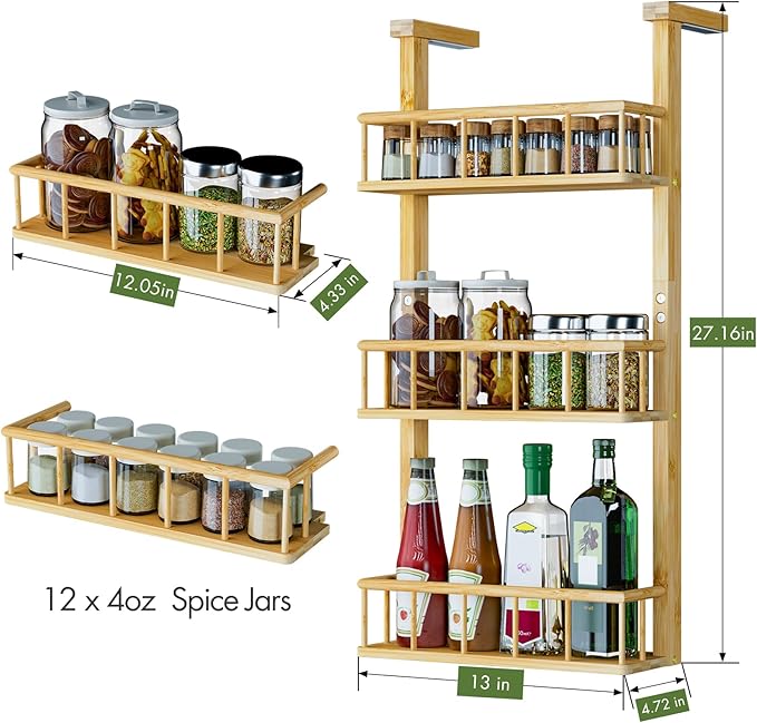 Hanging Spice Rack for Refrigerator - Image 6