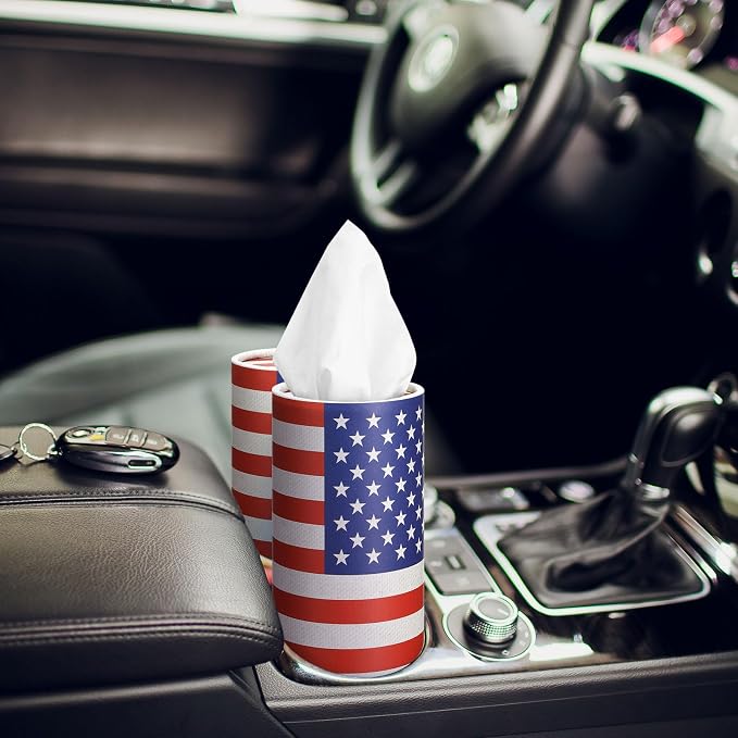12 Pack 4th of July Flag Tissue Boxes - Image 2