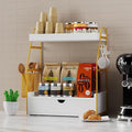 2 Tier Bathroom Counter Organizer by Agotglmi