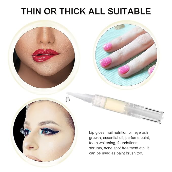 5 pack 5ml Transparent Twist Pen - Image 5