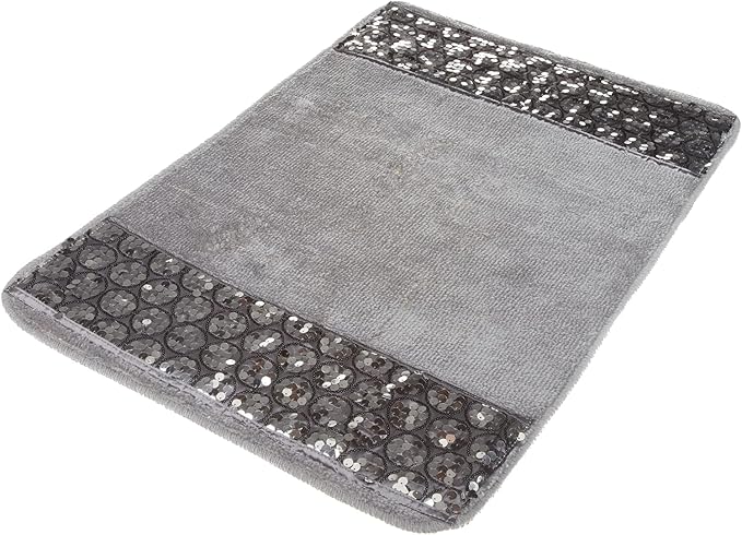 Zahari Home Sinatra Modern Bathroom Rug Classic Luxury Bath Rug Contemporary - Image 4