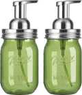 Amolliar Plastic Mason Jar Foaming Soap Dispenser Pump Lid, 16oz Foam Soap by Amolliar