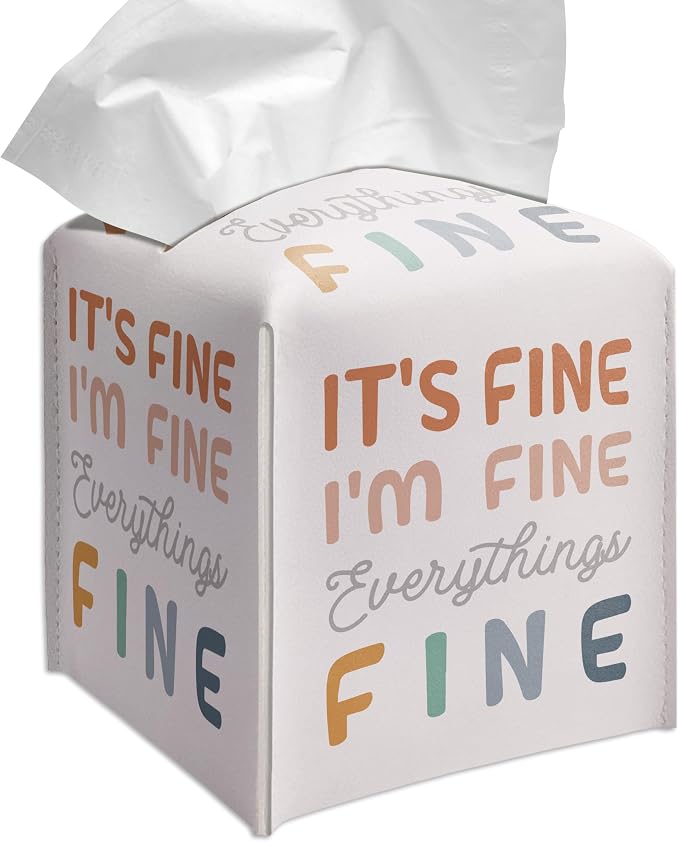 Grace Yonks Cute Tissue Box Cover Square by Grace+Yonks