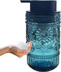 Foaming Hand Soap Dispenser, Vintage Glass Soap and Lotion Dispenser by Birugen
