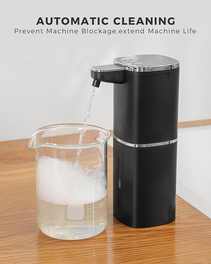 Automatic Liquid Soap Dispenser, 13.5oz/400mL, USB Rechargeable, 9-Level - Image 6