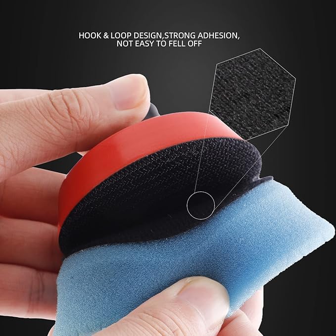 SPTA Drill polishing kit, Car Foam Drill Buffing Pad, Polishing Pads Kit - Image 6