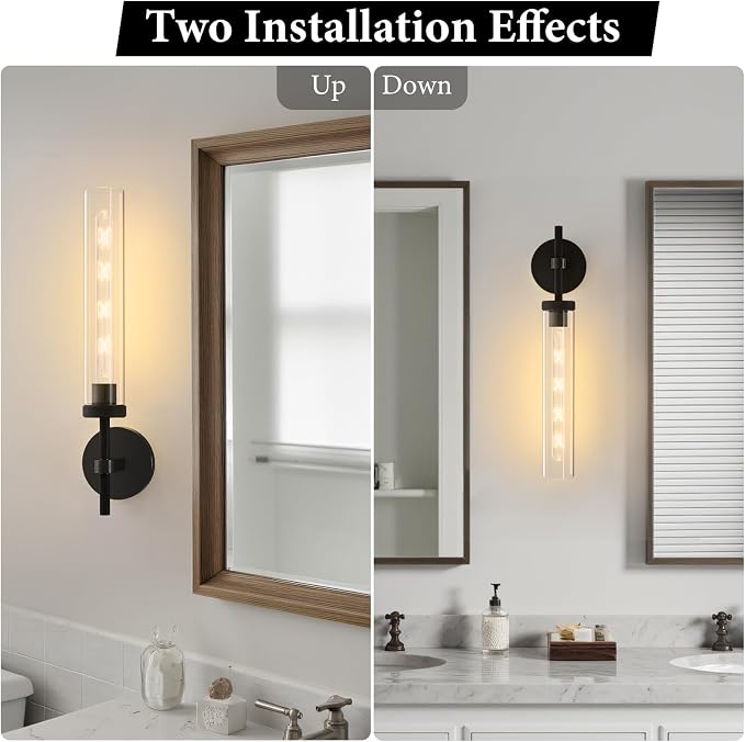 Brass Knurled Tube Wall Sconce - Image 7