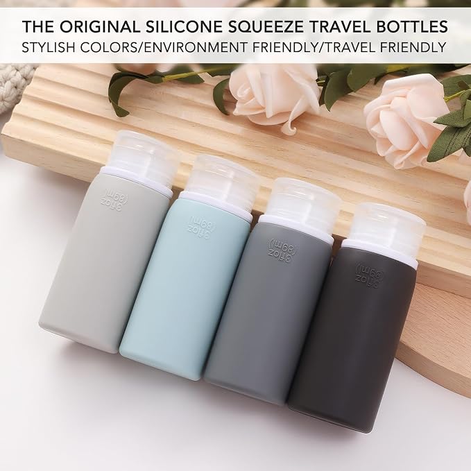 Muslish 21 Pack Travel Bottles for Toiletries, Leak-Proof TSA Compliant - Image 2