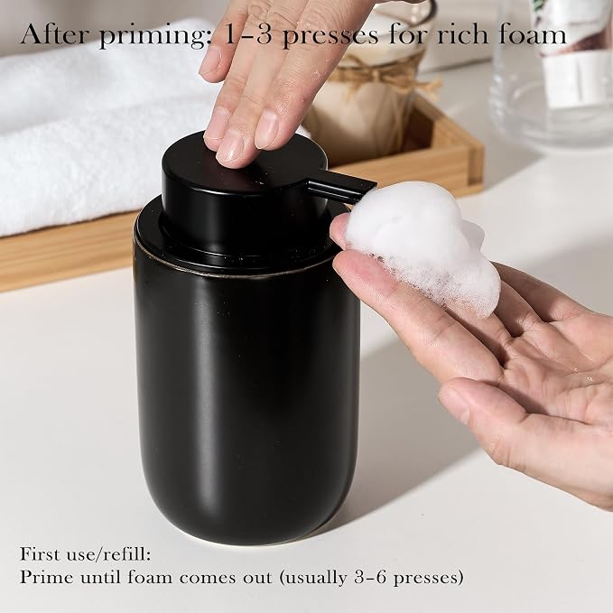 Black Foam Soap Dispenser, Foaming Dispenser - Image 2