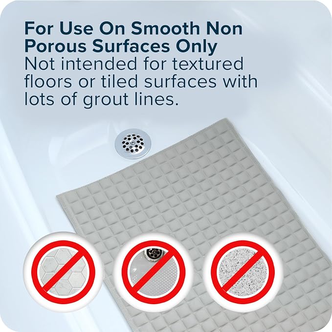 SlipX Solutions Pillow Top Cushioned Bath Mat, Non Slip Comfort Underfoot - Image 8