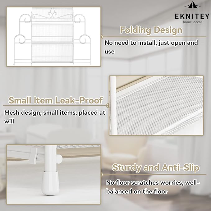 EKNITEY 3-Tier Bathroom Organizer - Image 5