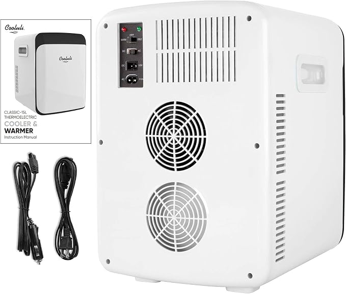 Cooluli 15L Mini Fridge for Bedroom - Image 8