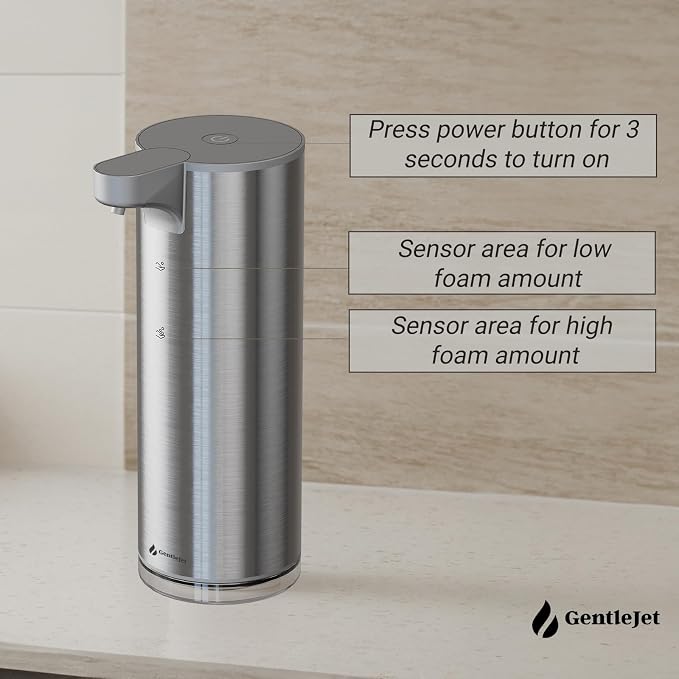 EasyFoam Automatic Foaming Soap Dispenser – Touchless Sensor, USB-C Rechargeable - Image 6