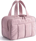 BAGSMART Travel Toiletry Bag, Puffy Large Toiletry Bag by BAGSMART