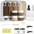 26 Pieces Travel Size Toiletries Bottles Set, Tsa Approved Leakproof Refillable by Udihch