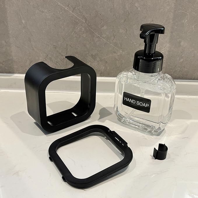 Foaming Soap Dispenser, 300ml Plastic Refillable Foaming Hand Soap Dispenser - Image 5