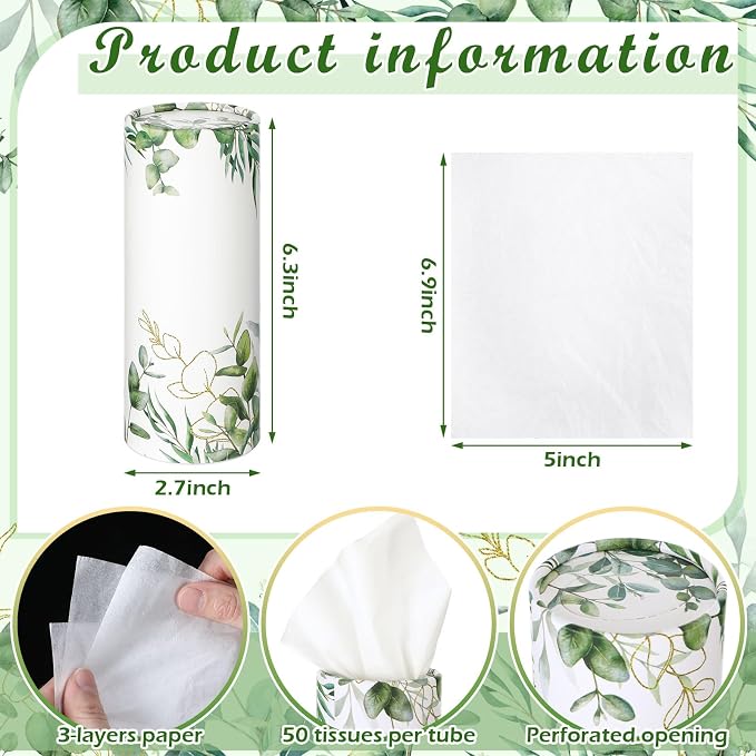 12 Pack Car Tissue Cylinder Holder Bulk - Image 3