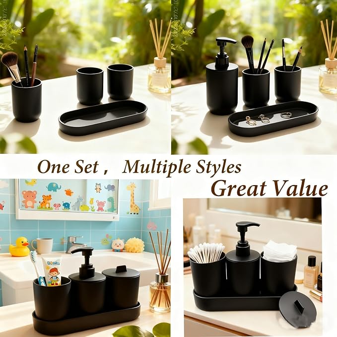 LGURT-4-piece Bathroom Accessories Set, - Image 6