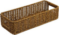 Basket for Toilet Paper Storage, Waterproof Wicker Baskets for Bathroom Counter by ORDELITE