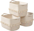 TeoKJ Woven Baskets for Storage, Cute Baskets for Organizing in Classroom by TeoKJ