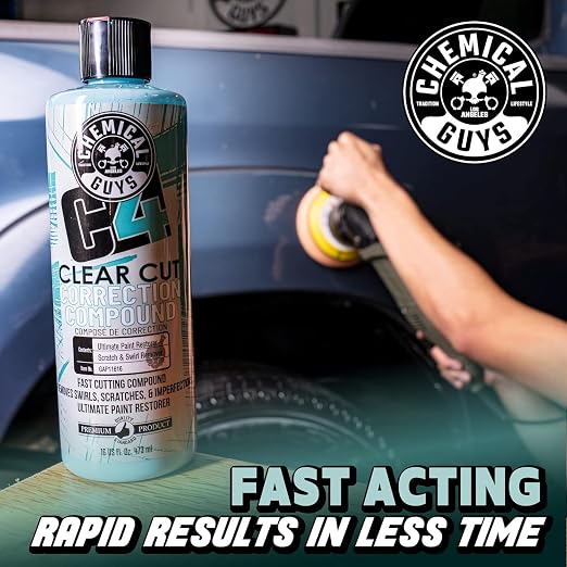 Chemical Guys C4 Clear Cut Correction Compound - Image 7