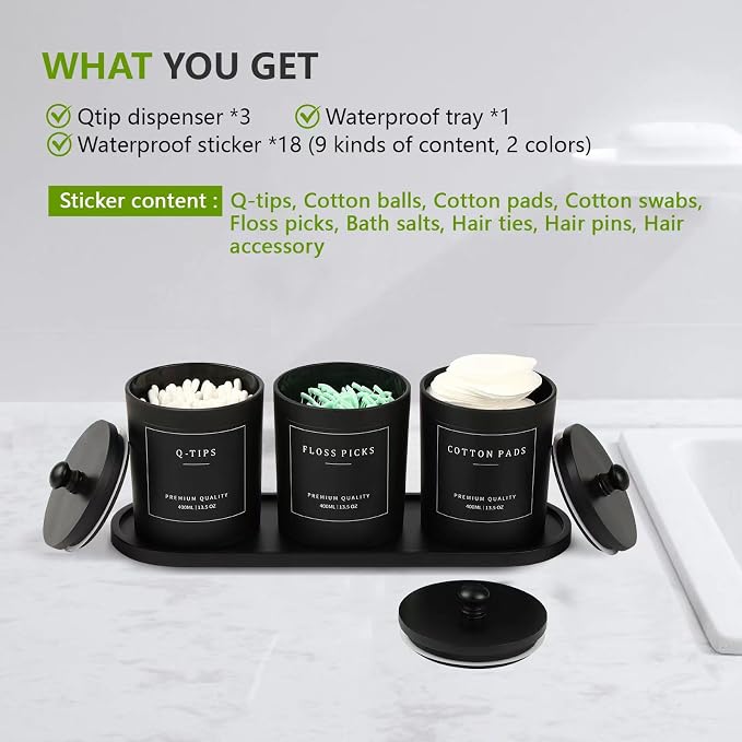 3 Pack Qtip Holder - Image 2