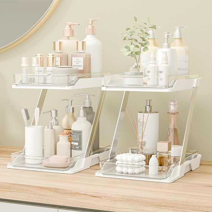 2 Pack Bathroom Organizers and Storage by Unknown