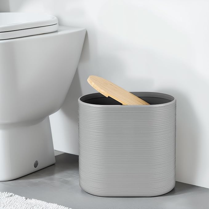 IMAVO Bathroom Accessory Set-11Pcs Grey Bathroom Accessories Set - Image 8