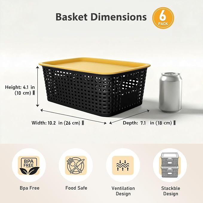 AREYZIN Plastic Storage Bins - Image 2
