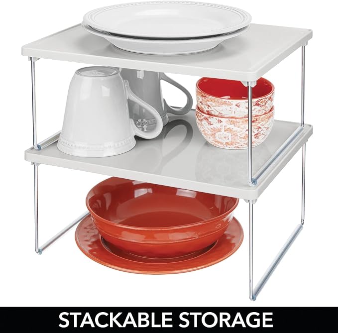 mDesign Metal Stacking Storage Organization - Image 5
