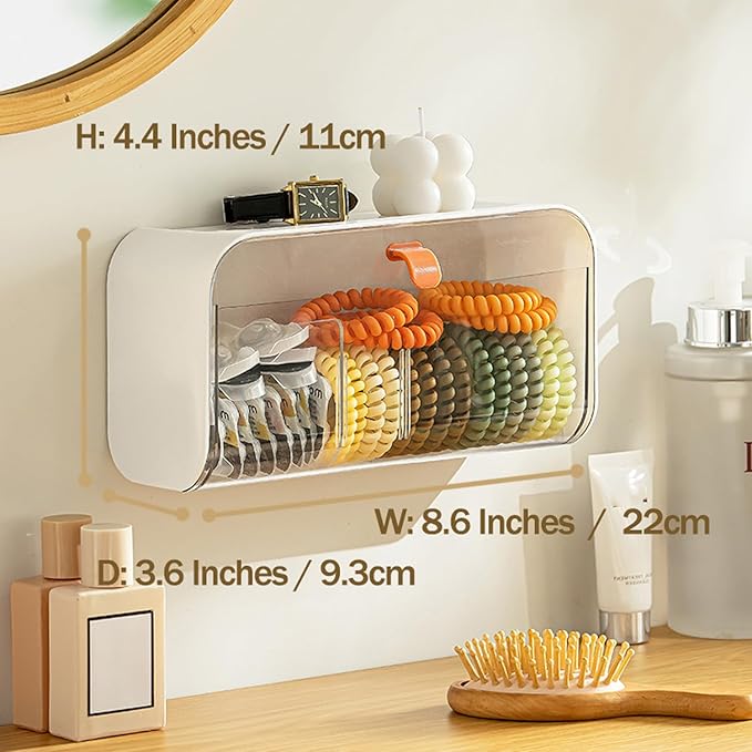 MORNITE Pad Holder for Bathroom, Sanitary Napkins Organizer, Feminine Tampons - Image 5