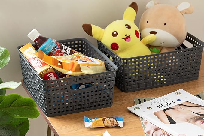 Plastic Storage Baskets for Organizing - Image 5