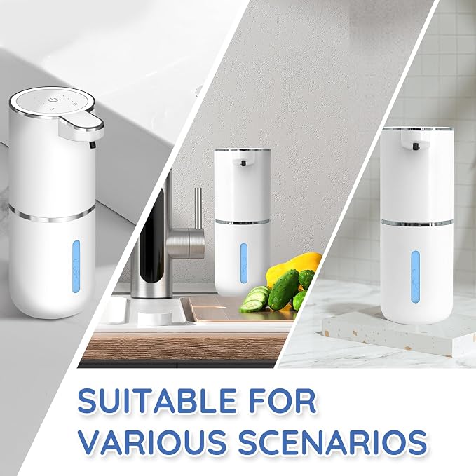 Foaming Soap Dispenser, Automatic Soap Dispenser, 13.5oz/400ml Automatic Soap - Image 7